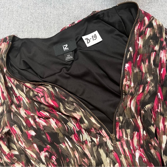 IZ Byer Chiffon Dress Size XS Multicolor - Picture 2 of 16